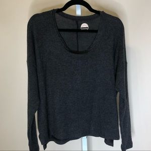 Sundown Oversized GreyvSoft Top (L)